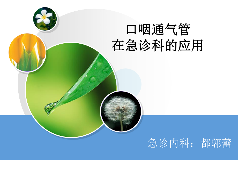 口咽通气管在急诊科的应用-都郭蕾.ppt_第1页