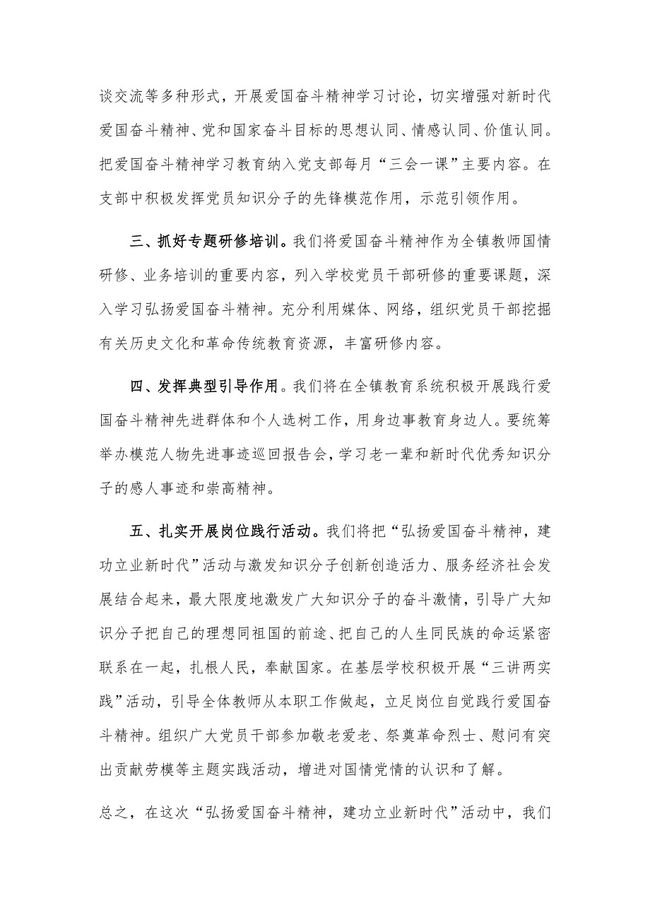 弘扬爱国奋斗精神--建功立业新时代--发言稿.docx_第2页