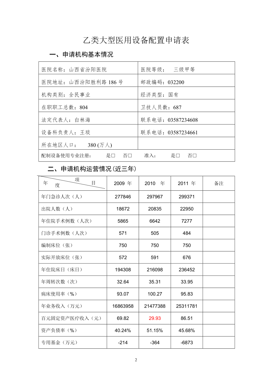 大型医用设备配置3.0T核磁共振许可申请表.doc_第3页