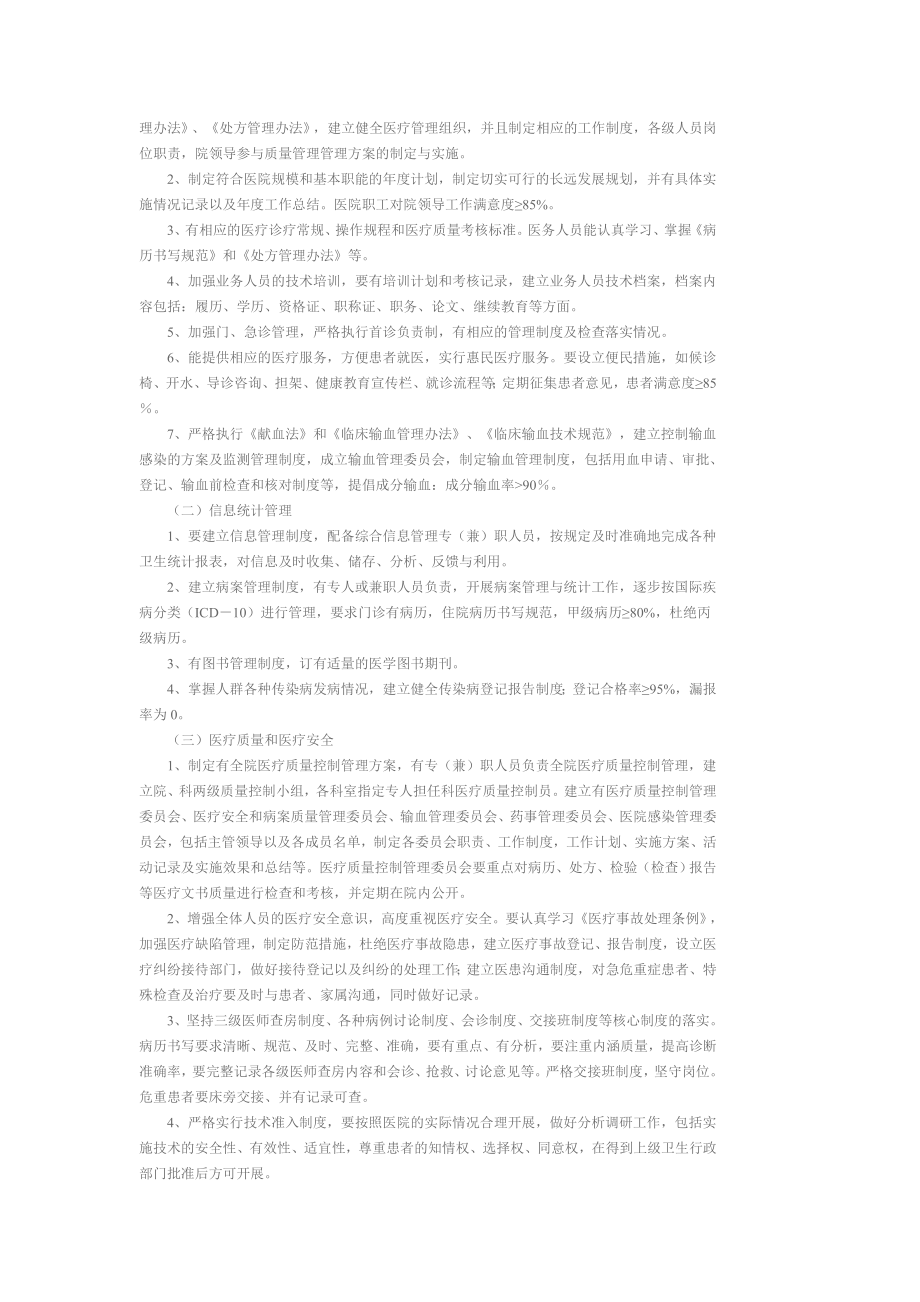 西安市一级综合医院评审标准.doc_第2页