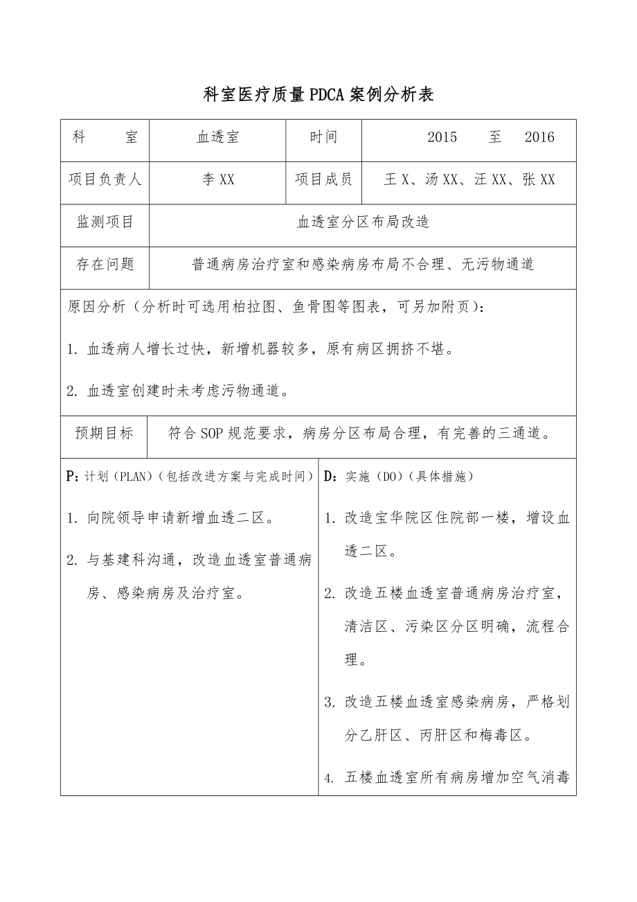 血透分区布局整改前后对比.docx_第1页