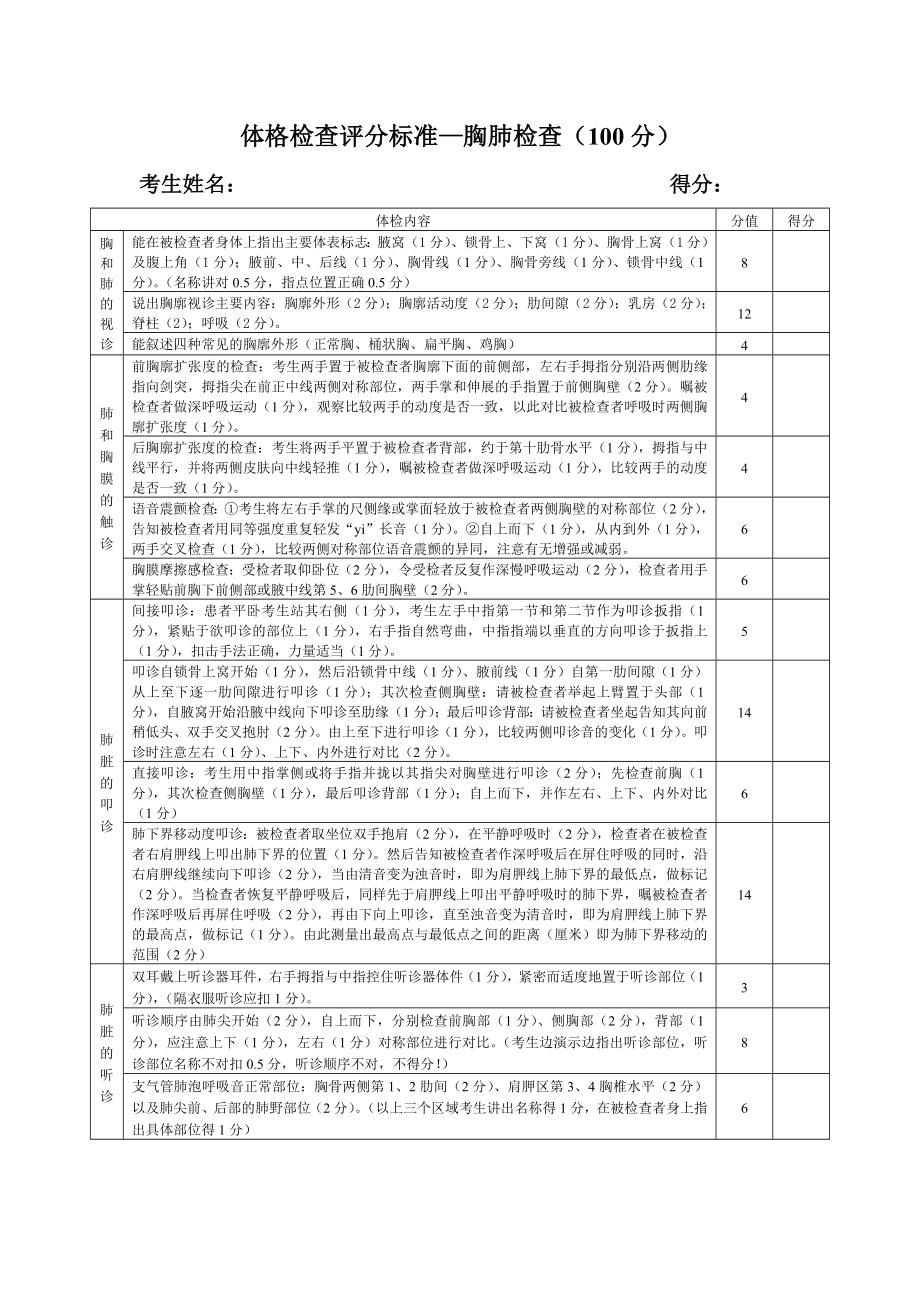 教学查房及体格检查评分标准.doc_第3页