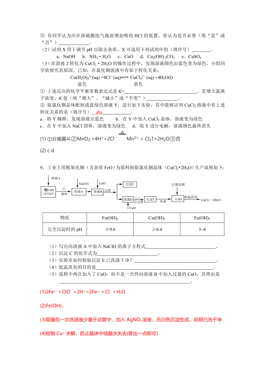 铜及其化合物练习.doc_第3页