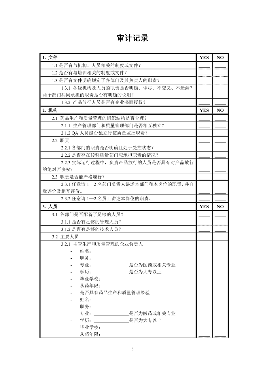 药品机构与人员审计模板.doc_第3页