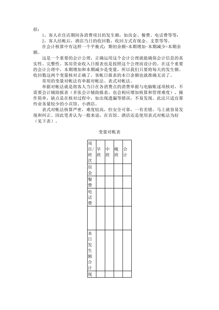 宾馆客帐电算化的常见病与改进措施(精).doc_第3页