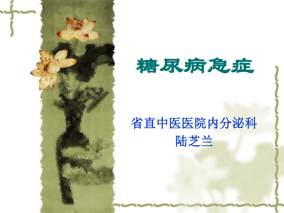 糖尿病急症2014-10-24.ppt_第1页