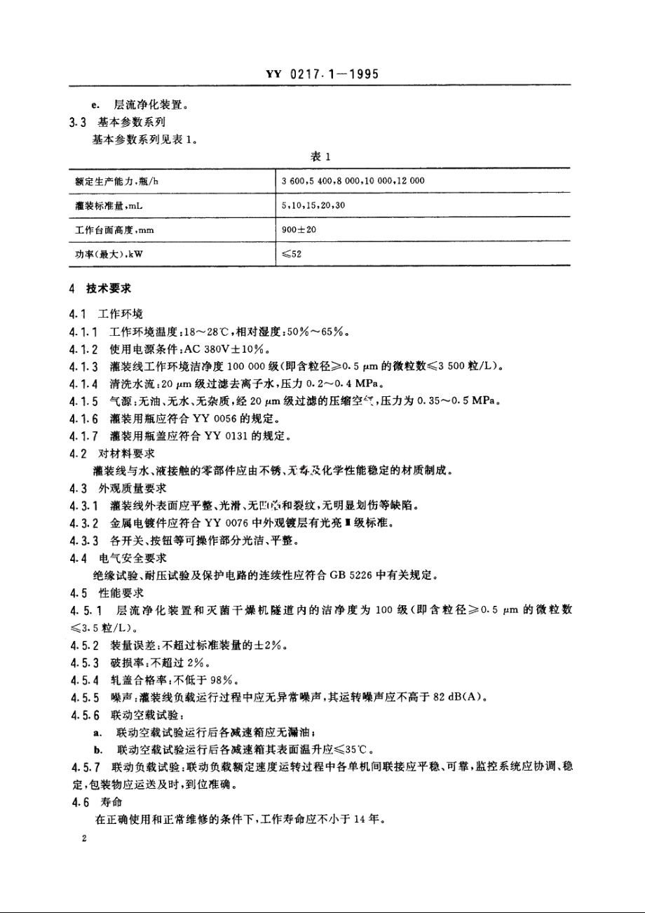 口服液灌装联动线 YY 0217.1-1995.pdf_第3页