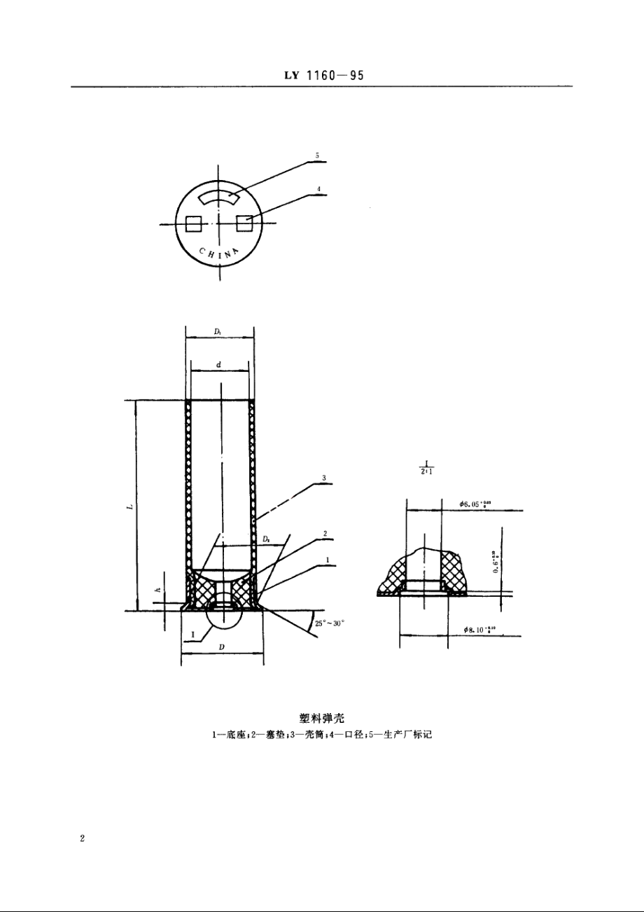 塑料弹壳 LY 1160-1995.pdf_第3页