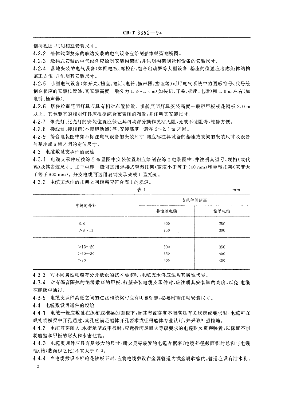 综合电装图设绘要领 CBT 3652-1994.pdf_第3页