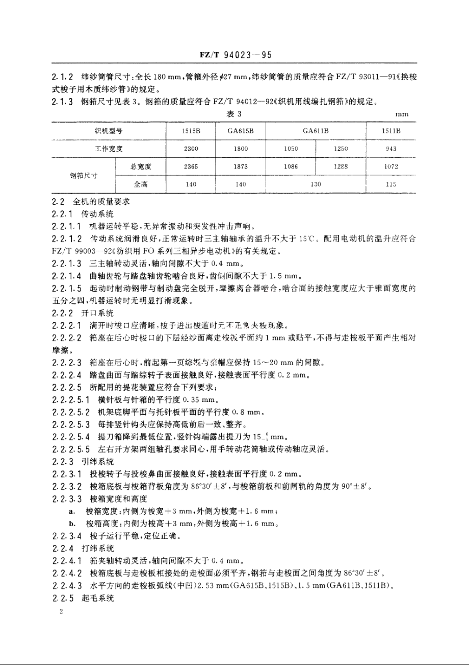 换梭毛巾织机 FZT 94023-1995.pdf_第3页