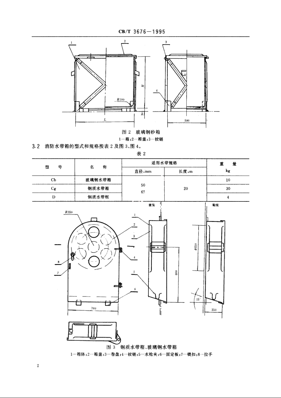 船舶消防属具 CBT 3676-1995.pdf_第3页