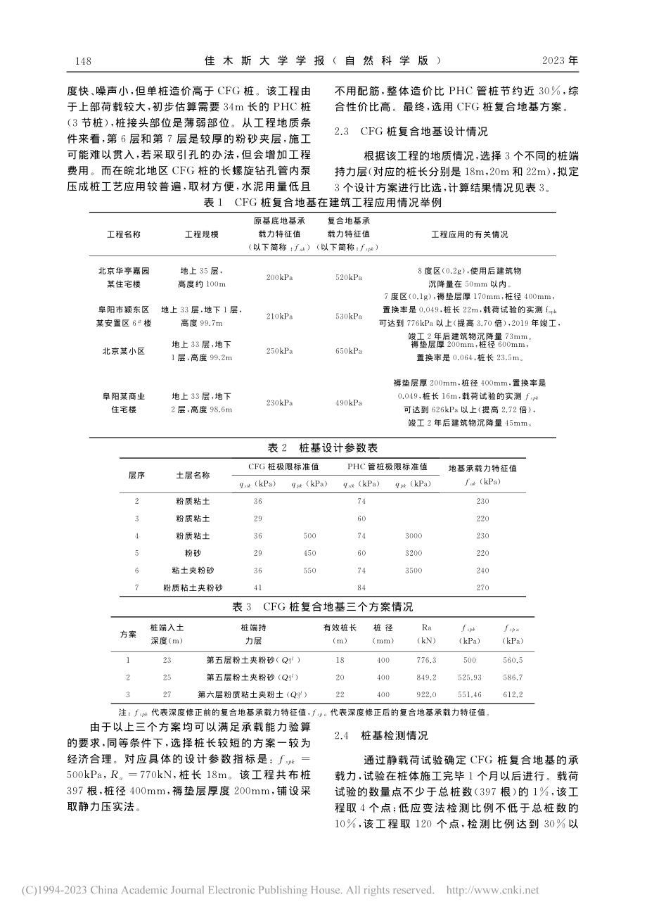 CFG桩复合地基在建筑工程中的应用_罗森林.pdf_第2页