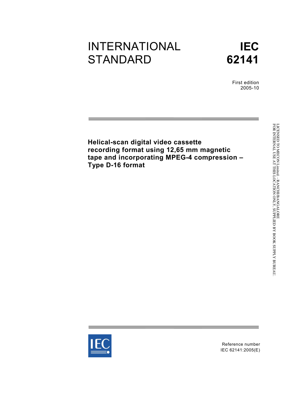 IEC_62141-2005.pdf_第1页