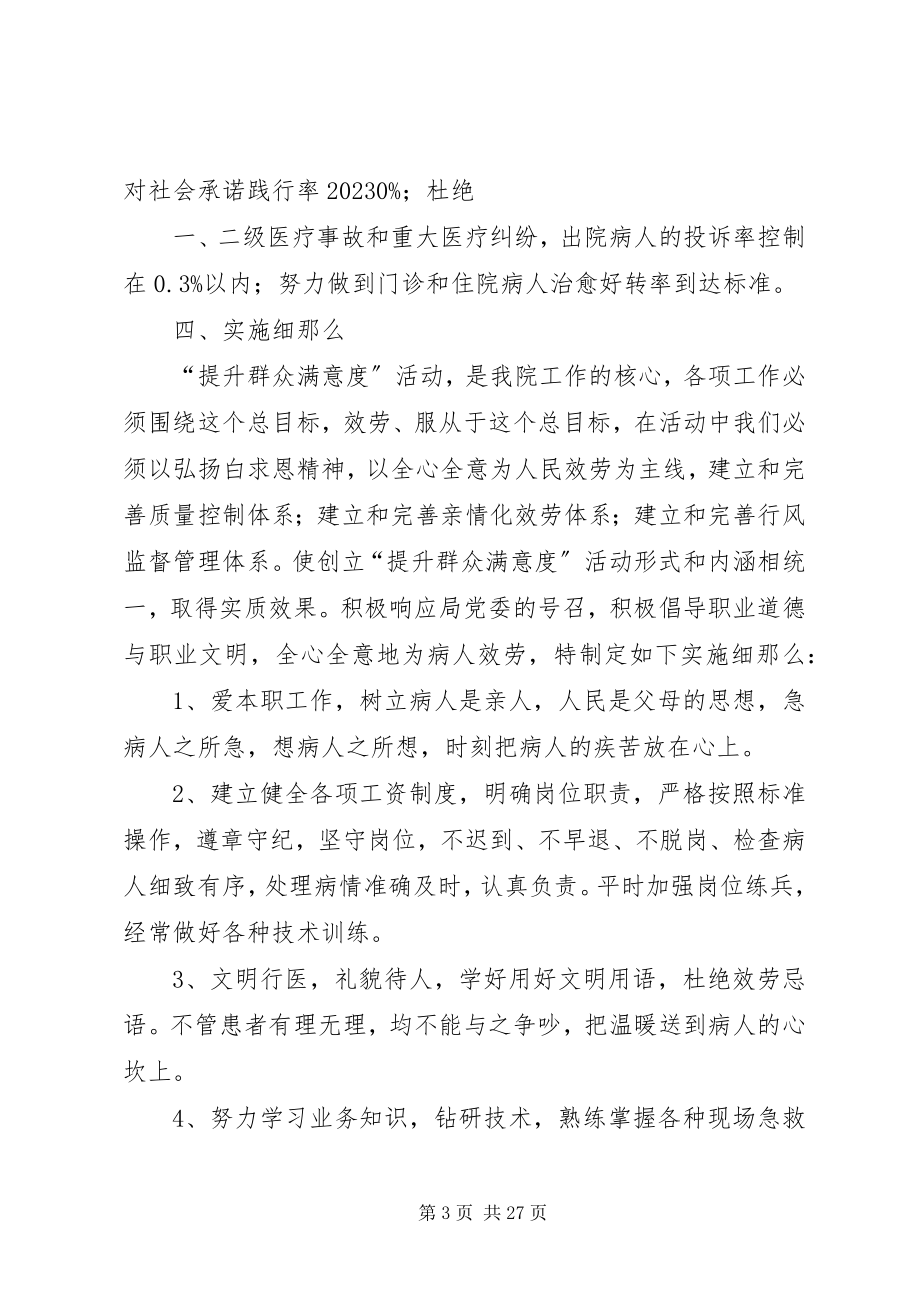 2023年王庄卫生院提升群众满意度活动工作方案.docx_第3页