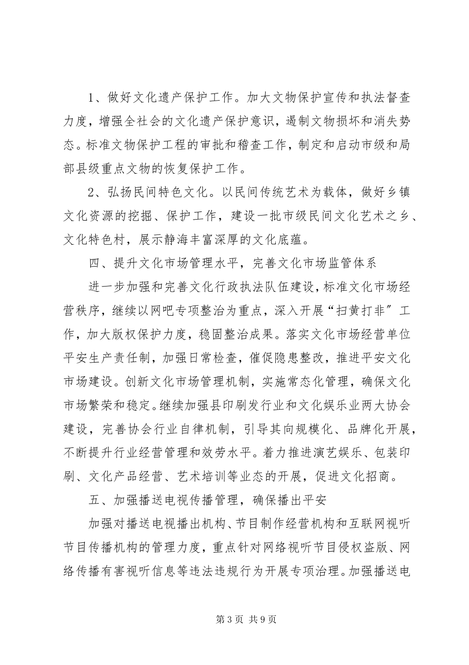 2023年文广局的年度文化工作计划.docx_第3页