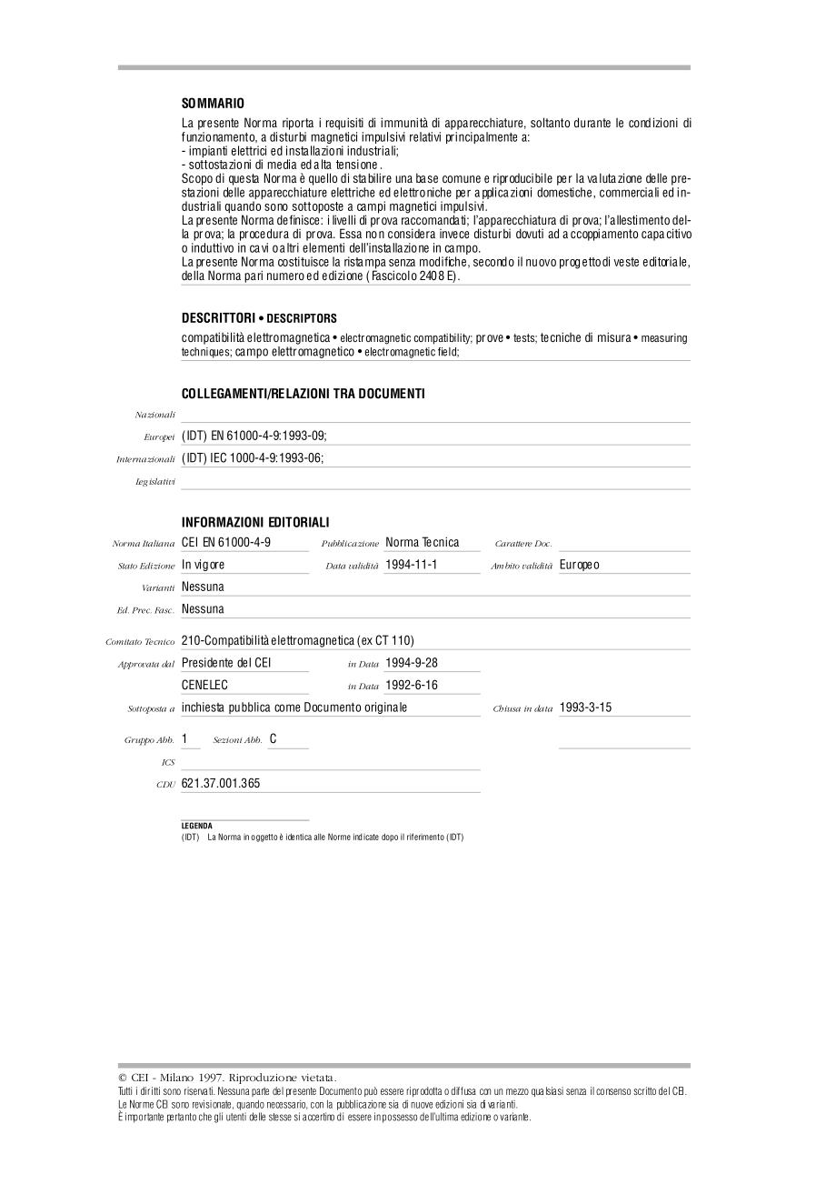 IEC_61000-4-9_-_1997__Emc_-_Part4_-_9.pdf_第2页