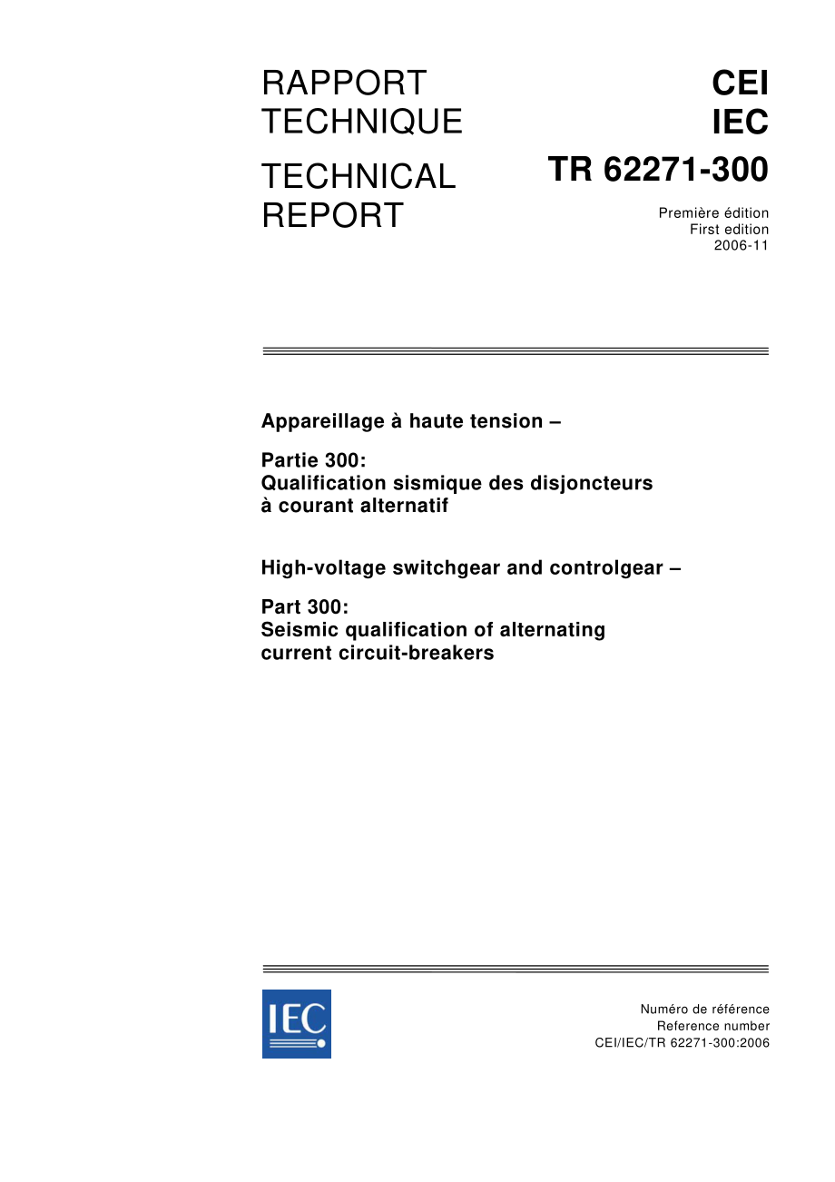 IEC_TR_62271-300-2006.pdf_第1页