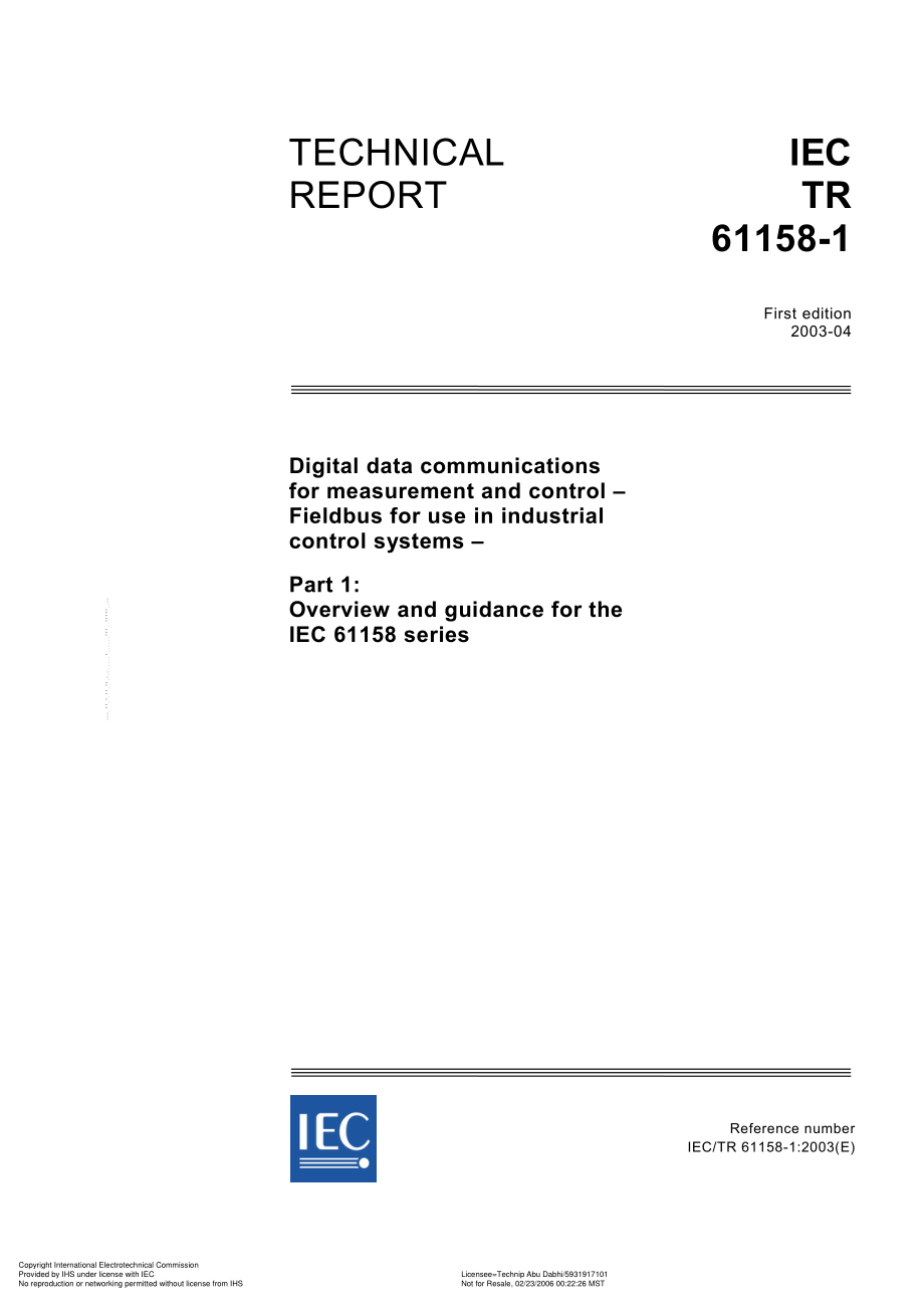 IEC_61158-1_Overview_and_guidance_for_the_IEC_61158_series_1.pdf_第1页