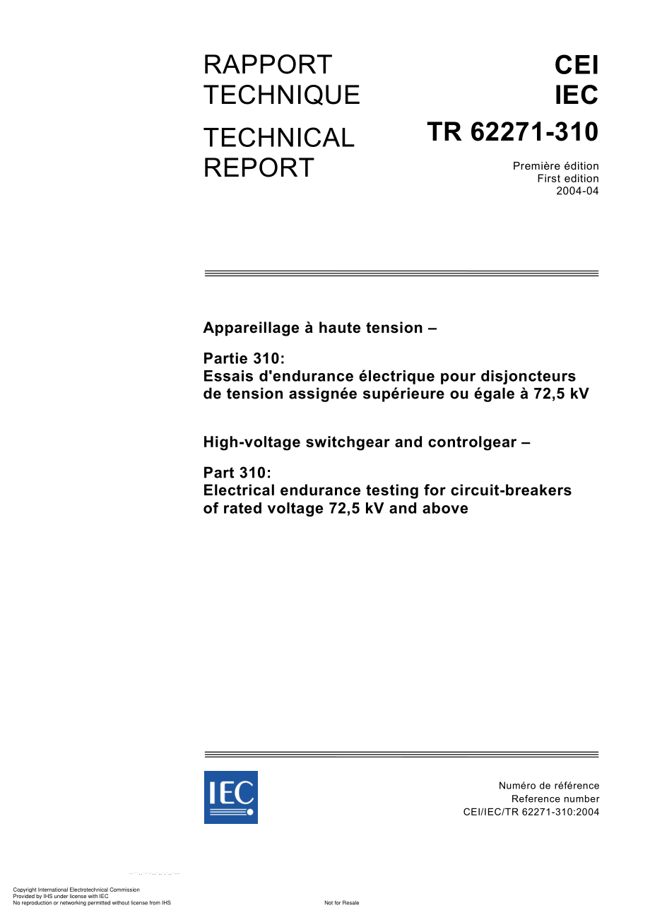 IEC_TR_62271_310__2004.pdf_第1页