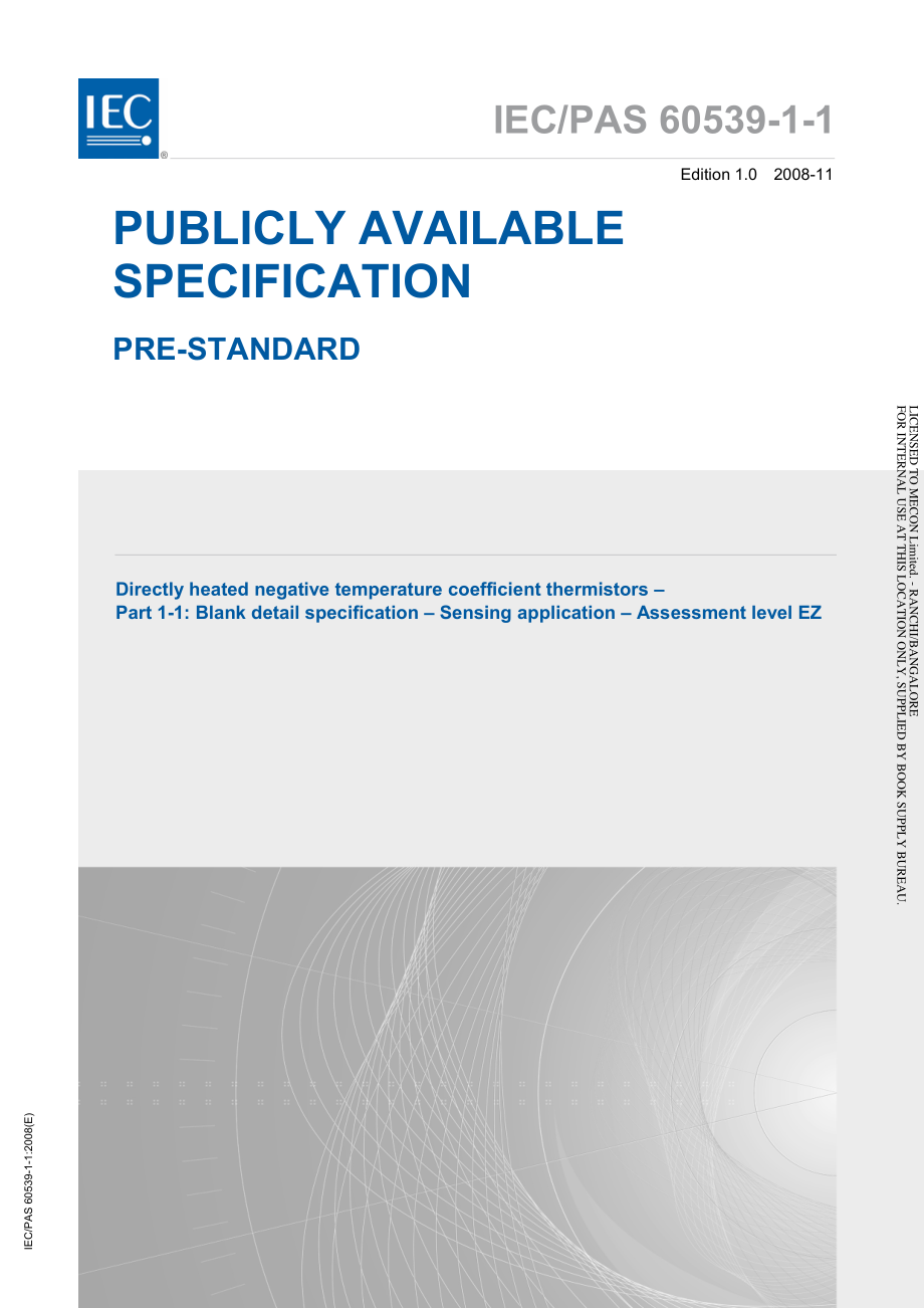 IEC_PAS_60539-1-1-2008.pdf_第1页