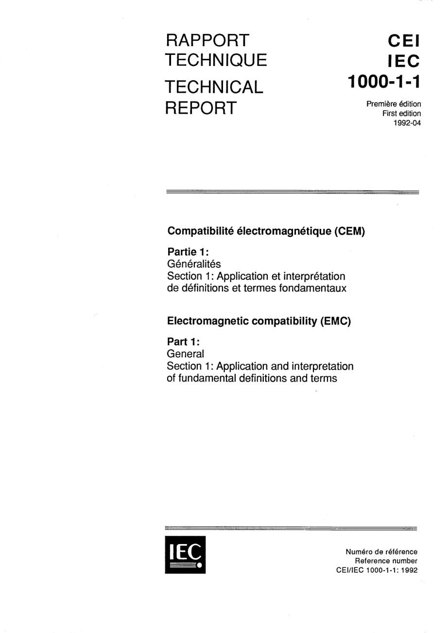 IEC_61000-1-1_-_Electromagnetic_campatibility_EMC.pdf_第1页