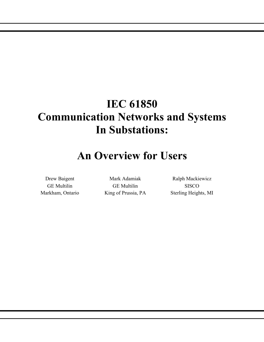 IEC_61850_-_Communication_Networks_and_Systems_In_Substations.pdf_第1页