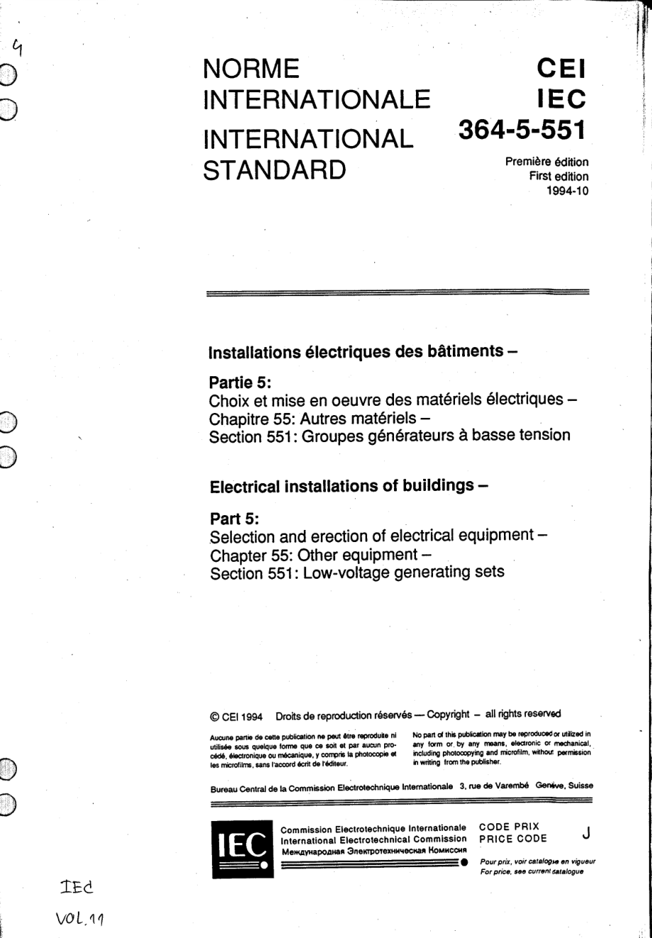 IEC_60364-5-551-1994_scan.pdf_第1页