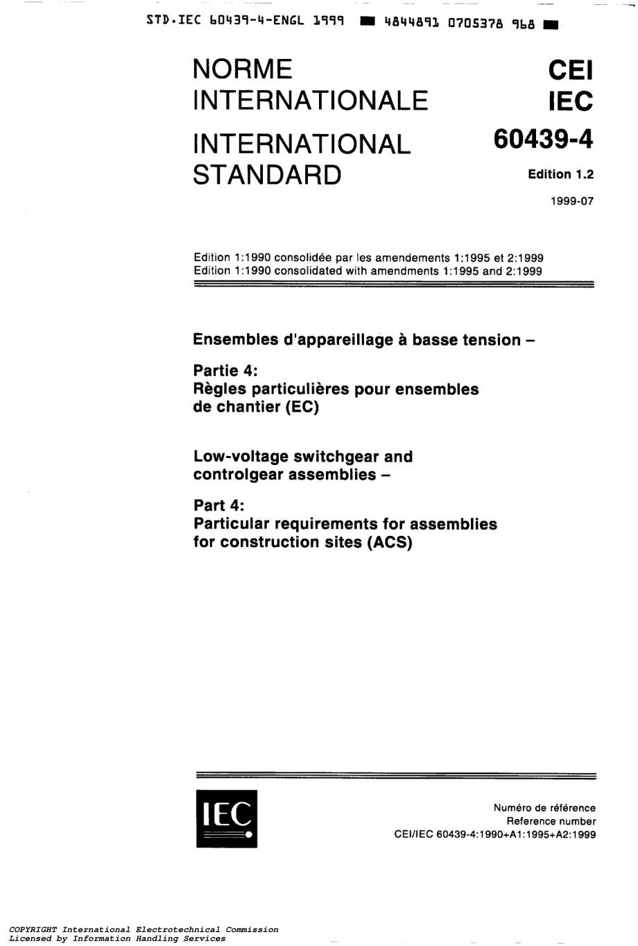 IEC_60439-4_Low-voltage_switchgear.pdf_第1页