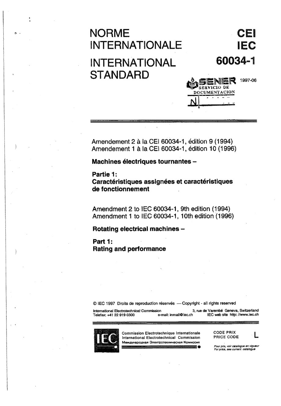 IEC-60034-1_Amendment_1_-_Part_1_-_Rotating_Electrical_Machines.pdf_第1页