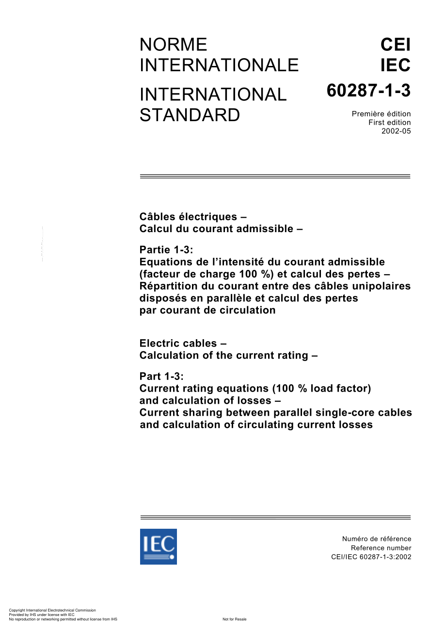 IEC_60287_1-3_Cable_Sizing.pdf_第1页