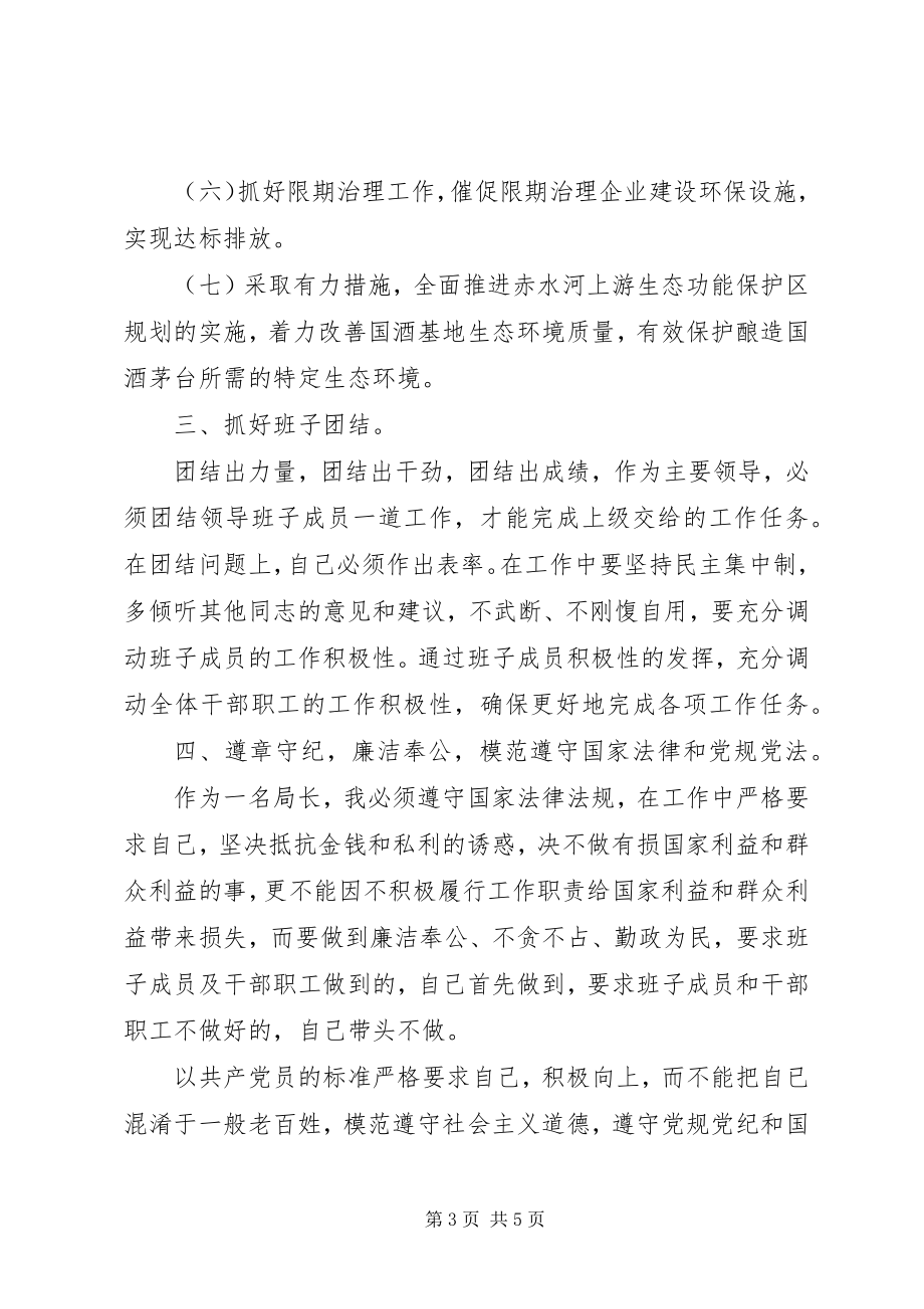 2023年市环保局局长任前承诺书2.docx_第3页