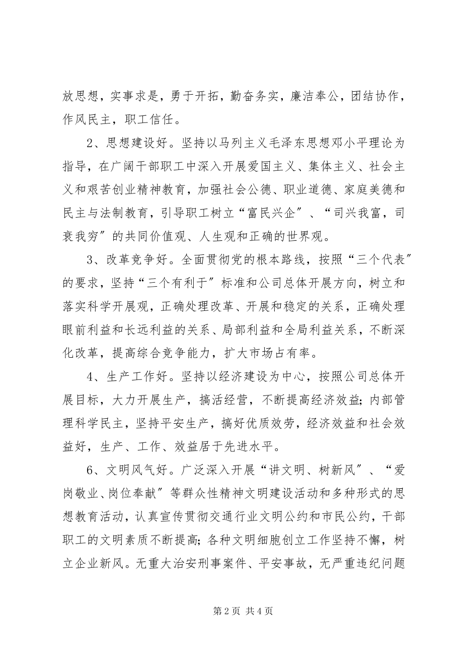 2023年总公司文明单位创建与管理办法.docx_第2页