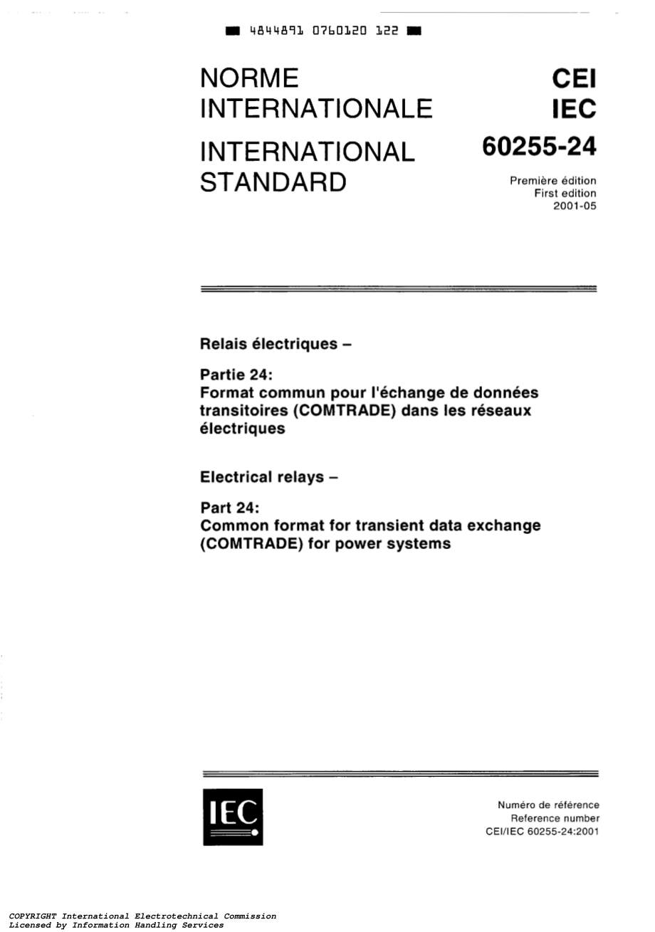 IEC_60255-24_Electrical_relays.pdf_第1页