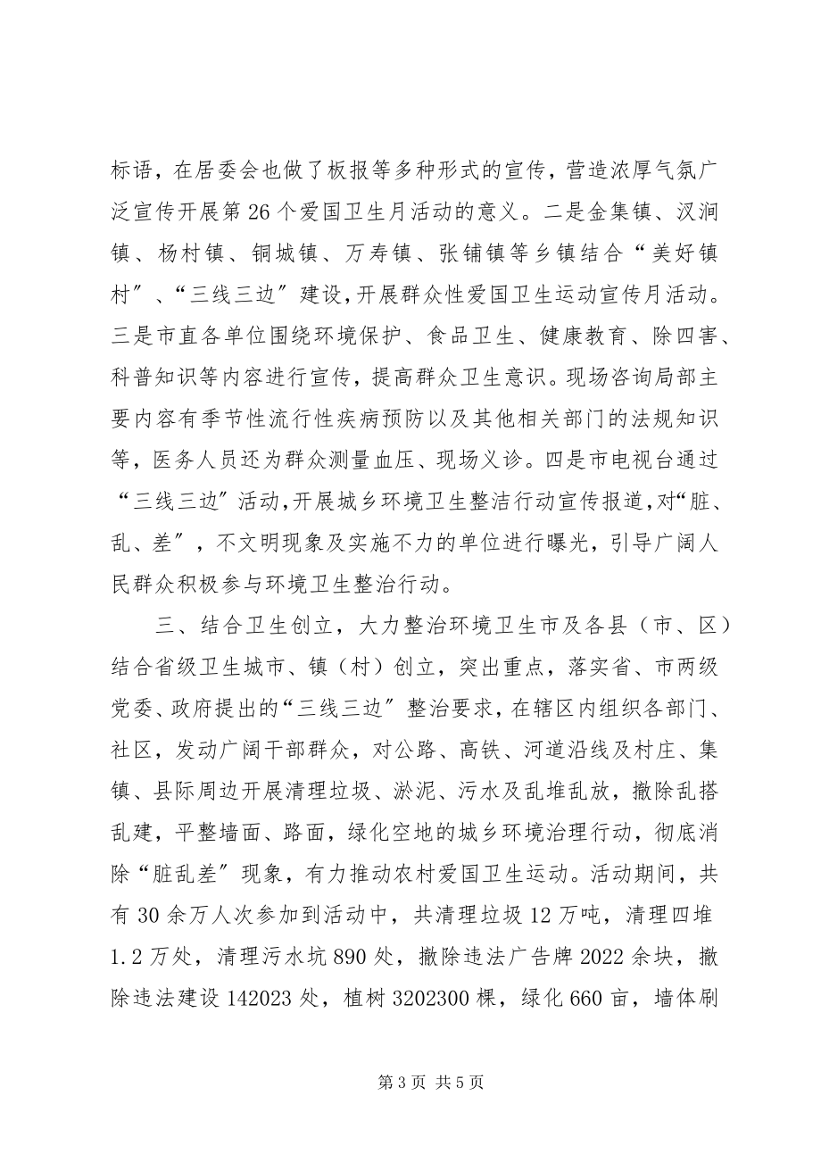 2023年市爱国卫生月宣传活动总结.docx_第3页