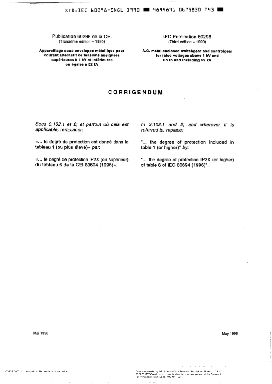 IEC_60298-1990.pdf_第1页