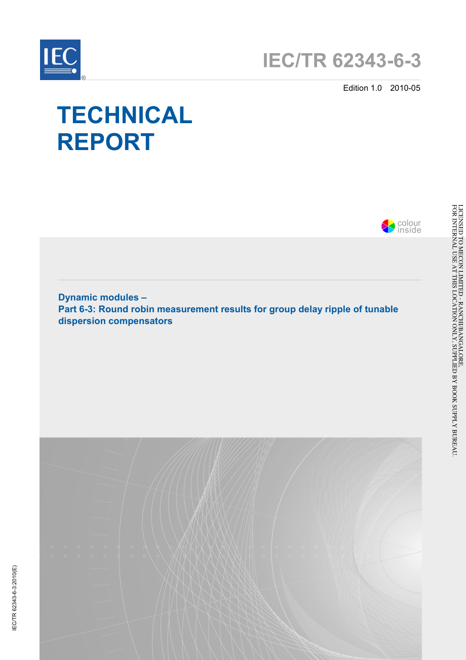 IEC_TR_62343-6-3-2010.pdf_第1页