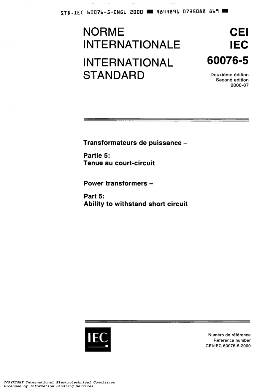 IEC_60076-5_Power_transformers.pdf_第1页