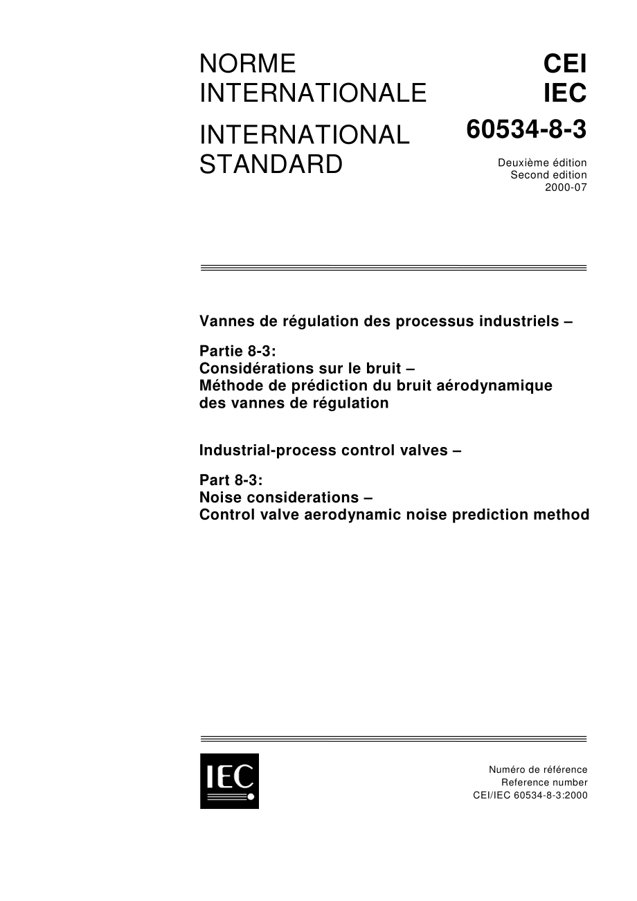 IEC_60534-8_3_Control_valve_aerodynamic_noise_prediction_method_1.pdf_第1页