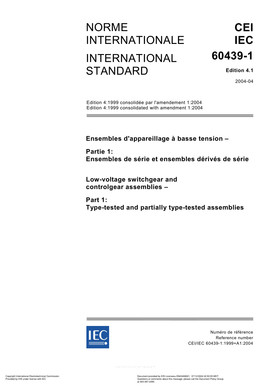 IEC_60439-1_Low-voltage_switchgear.pdf_第1页