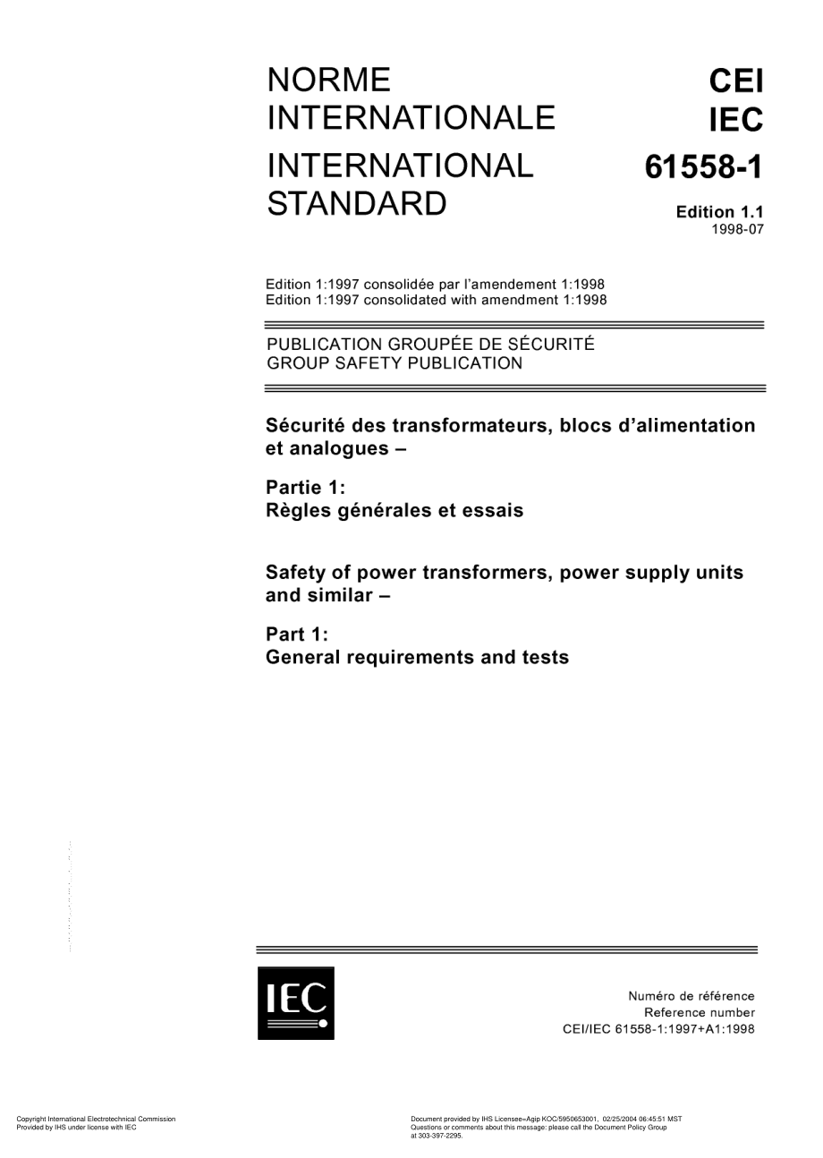 IEC_61558-1_1998_-_Safety_of_power_transformers_power_supply_units.pdf_第2页