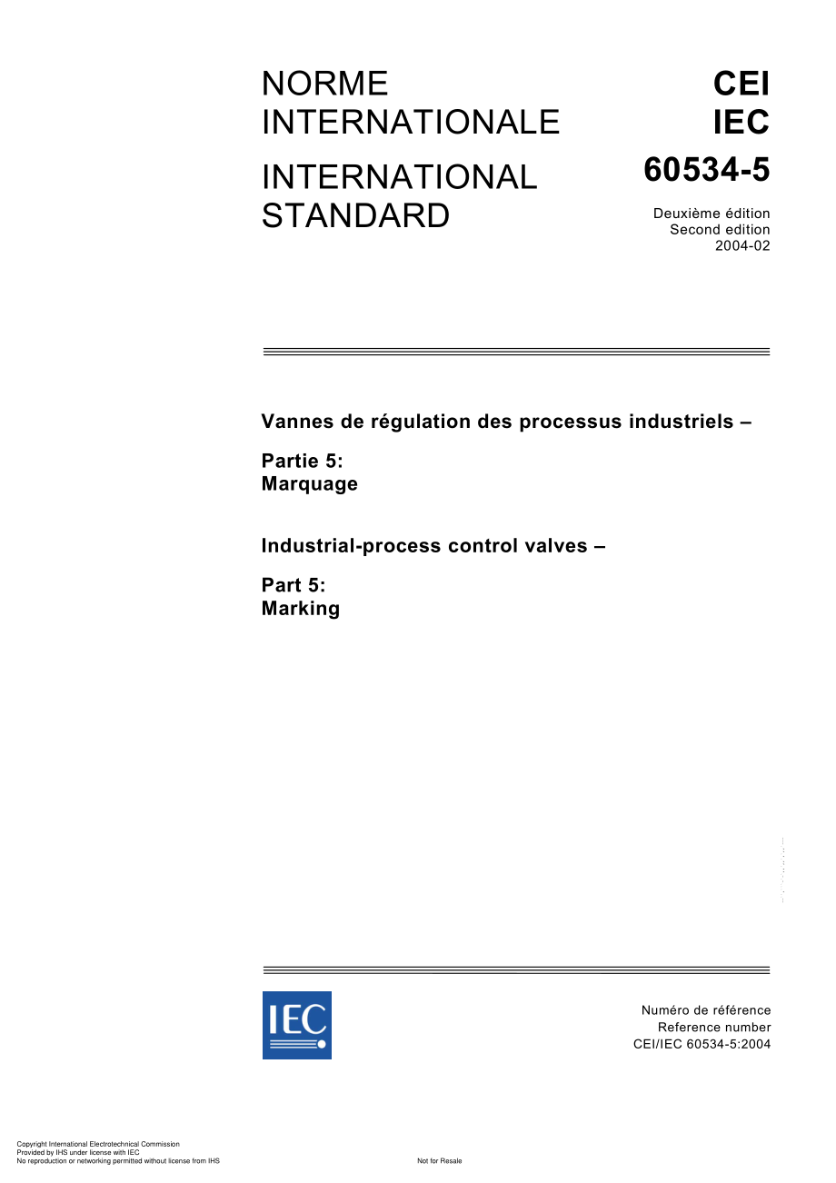 IEC_60534-5_Industrial_Process_Control_Valves_-_Marking_1.pdf_第1页