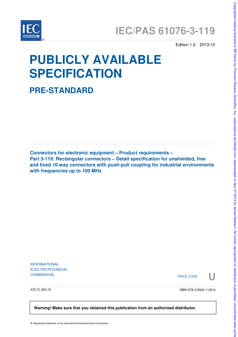 IEC_PAS_61076-3-119-2013.pdf_第3页