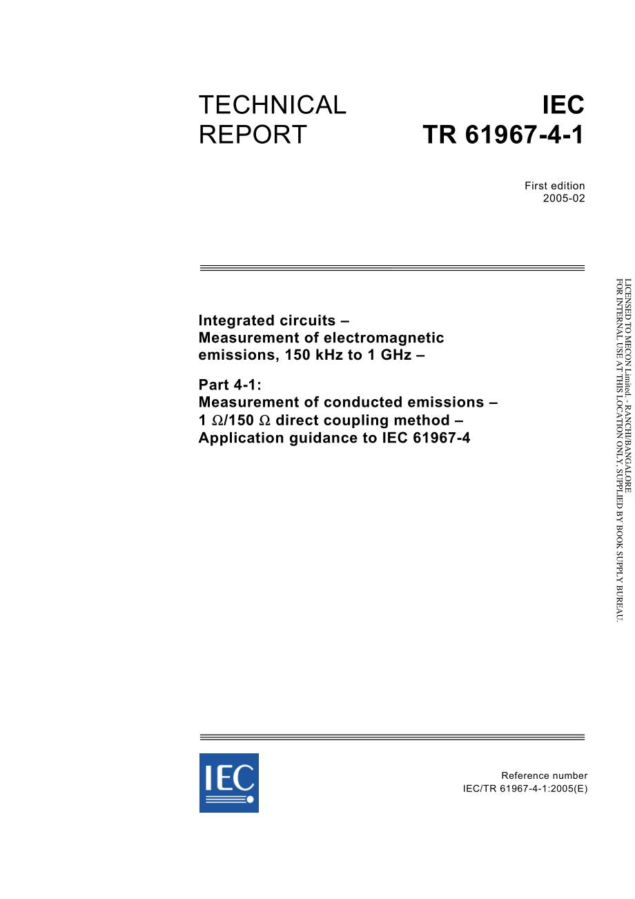 IEC_TR_61967-4-1-2005.pdf_第1页