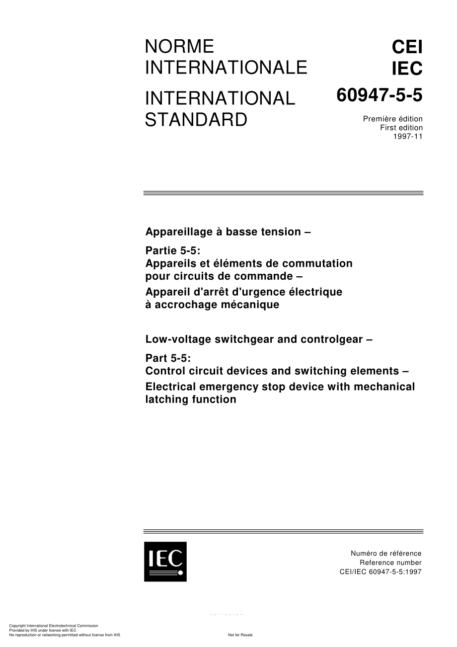 IEC_60947_5_5__1997.pdf_第1页