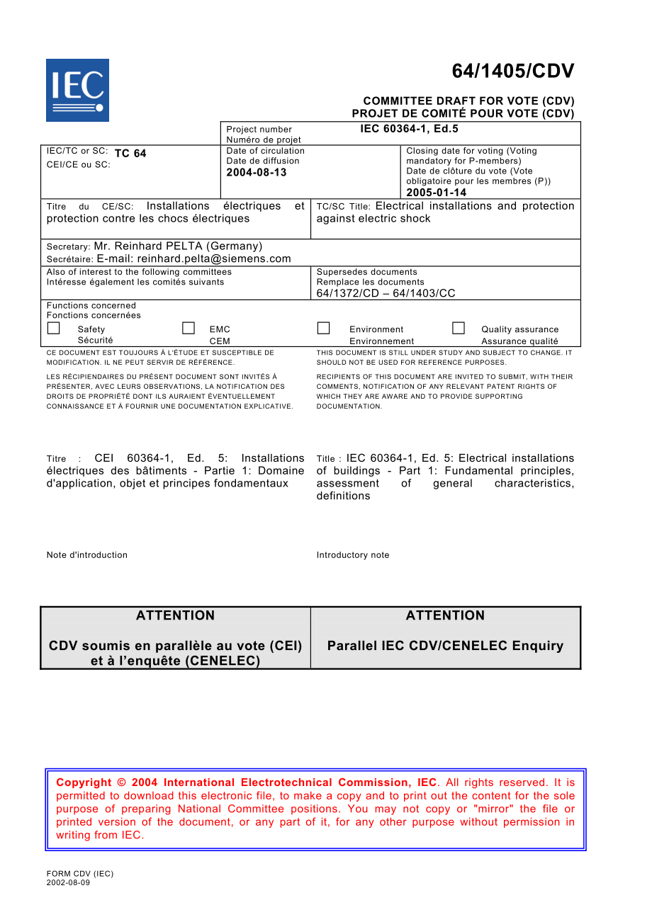 IEC_64-1405e-CDV.pdf_第1页