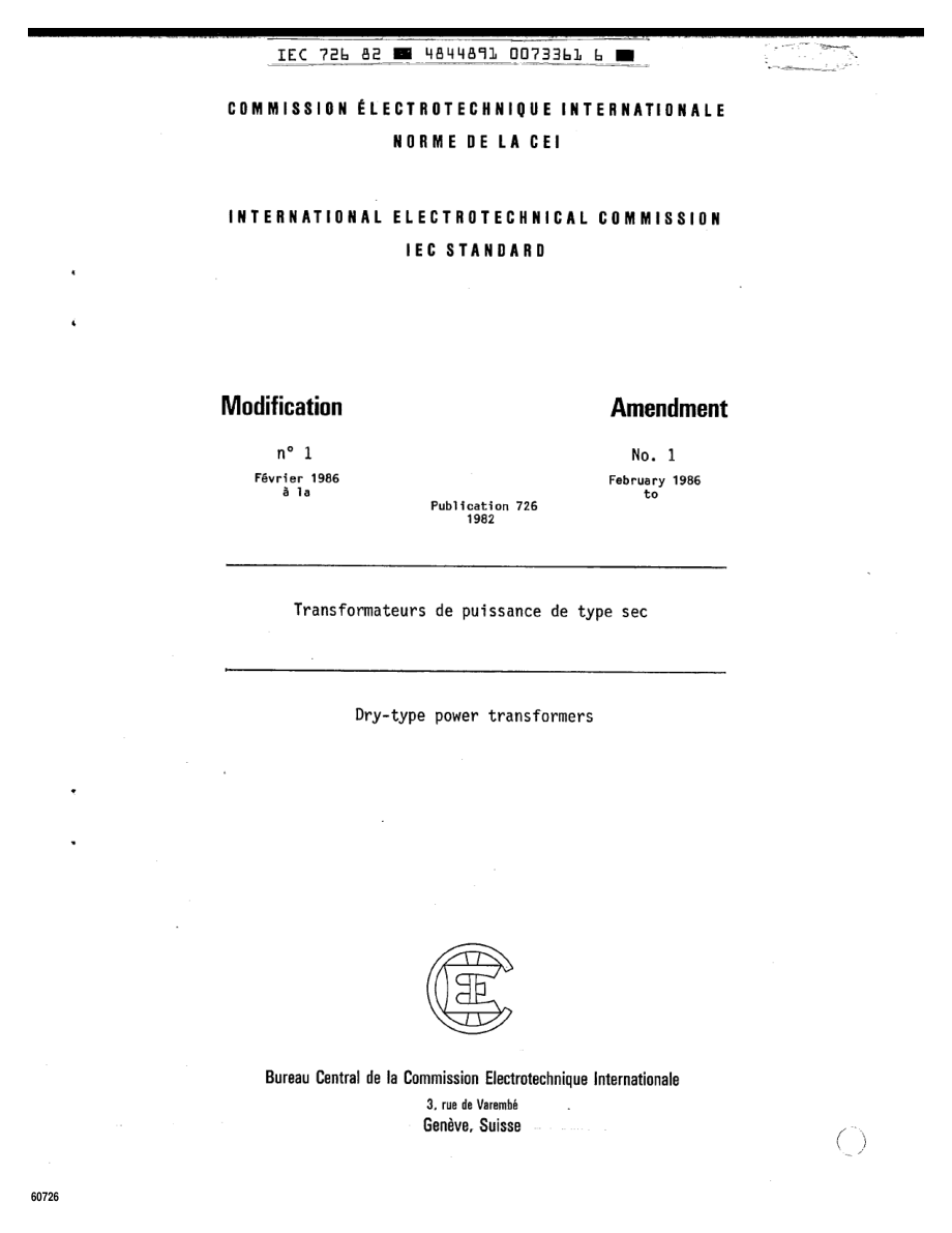 IEC_60726_Dry_Type_Power_Transmformers_1.PDF_第1页