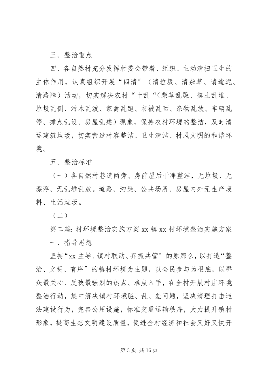 2023年苏家堡村民委会关于村容村貌环境整治实施方案.docx_第3页