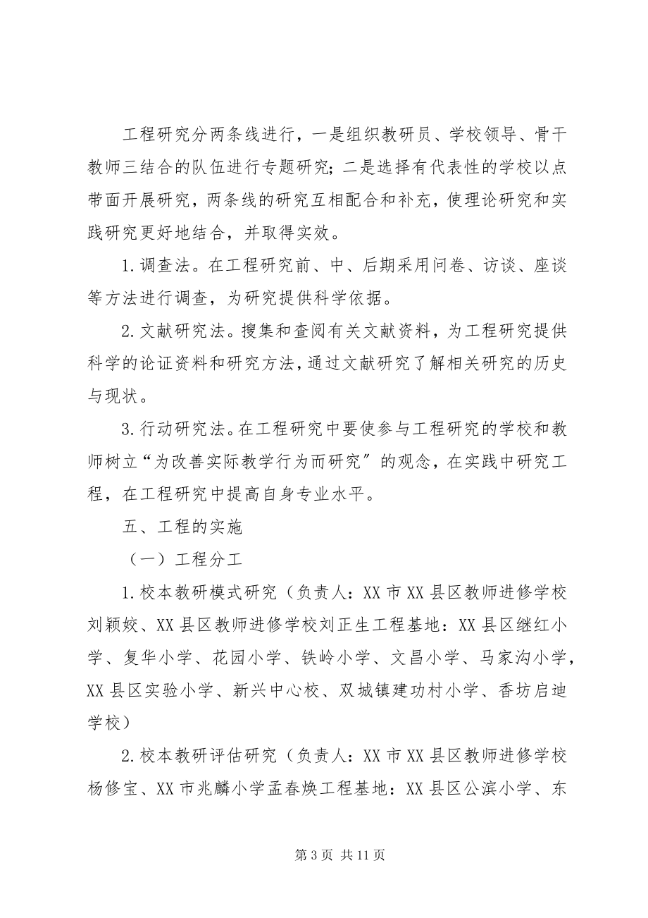 2023年校本教研模式与评估研究项目实施方案.docx_第3页