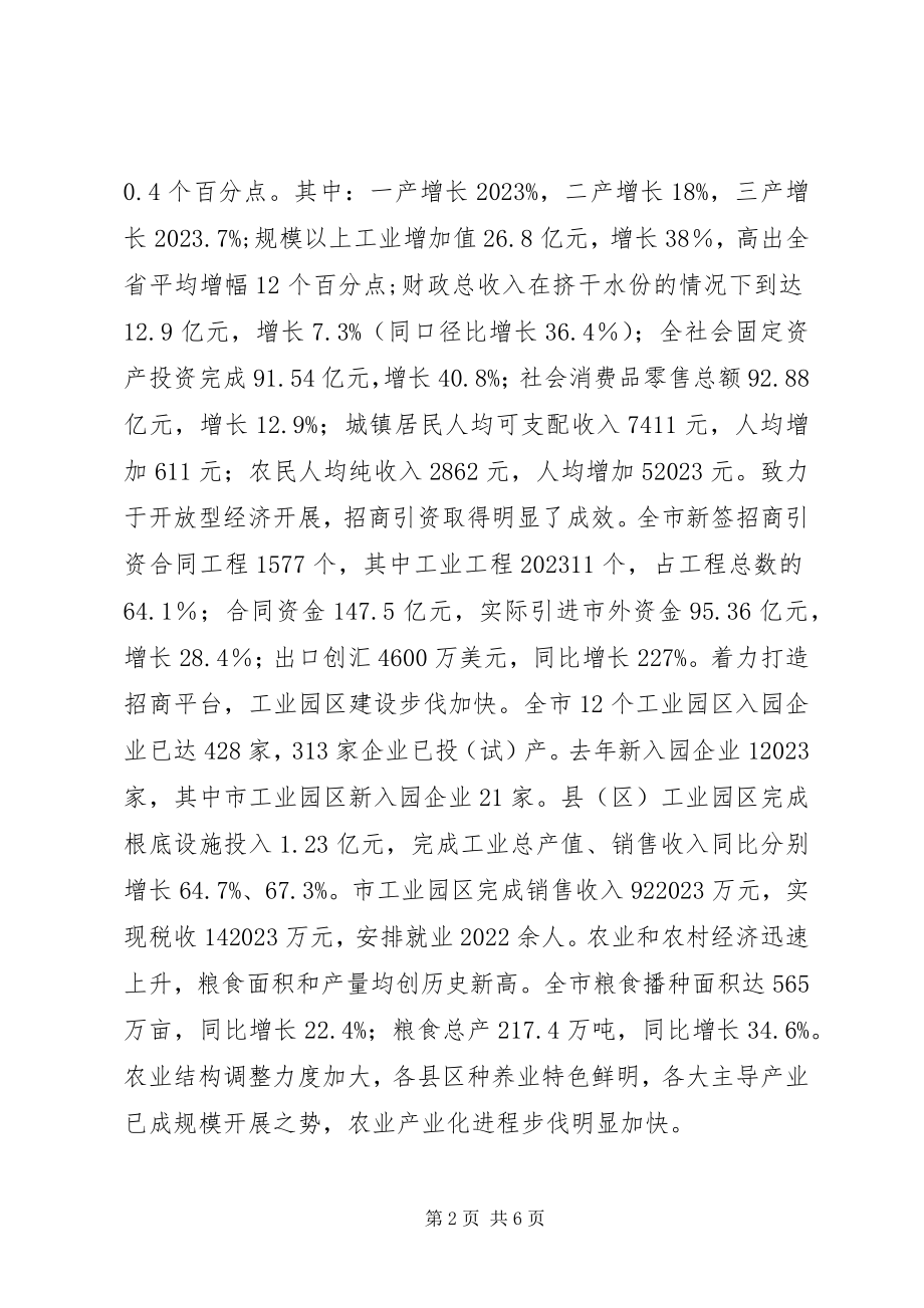 2023年在客商企业代表市属重点企业会议上的致辞1.docx_第2页