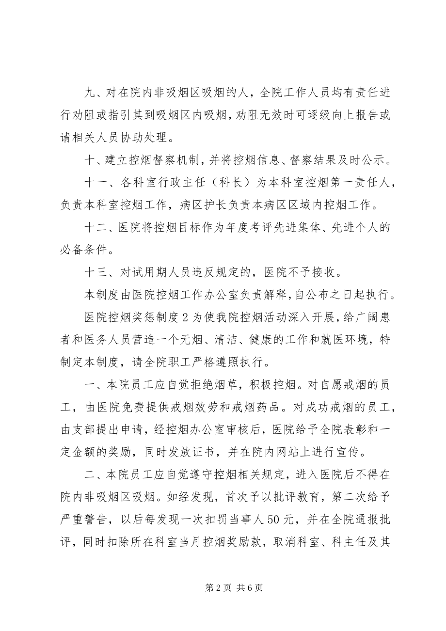 2023年医院控烟奖惩制度.docx_第2页